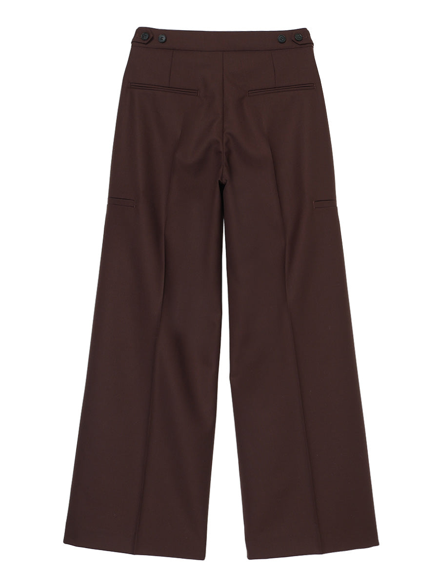 NKNIT low rise slacks size③ low rise slacks – NKNIT