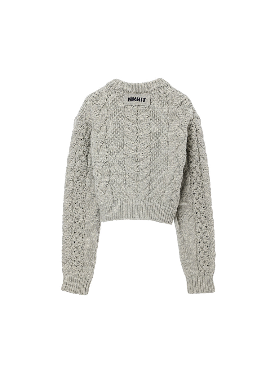 chunky cable KNIT