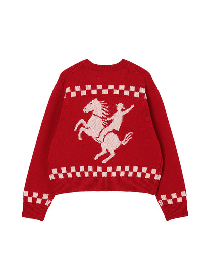 cowboy jacquard KNIT