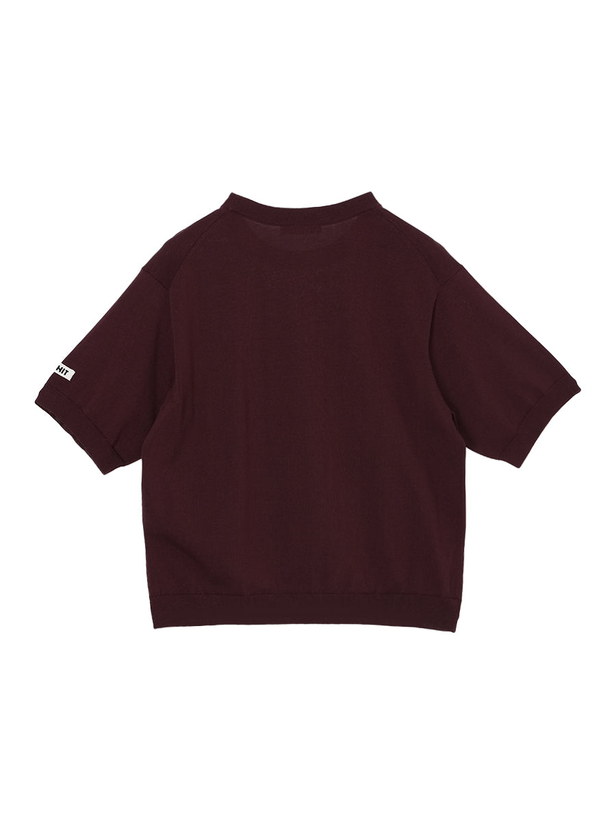 cotton/acetate KNIT t-shirt(medium)