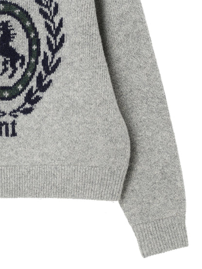 emblem jacquard KNIT