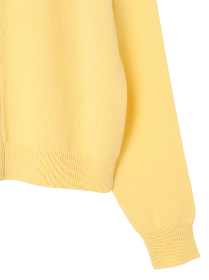 cashmere high neck KNIT cardigan【large】