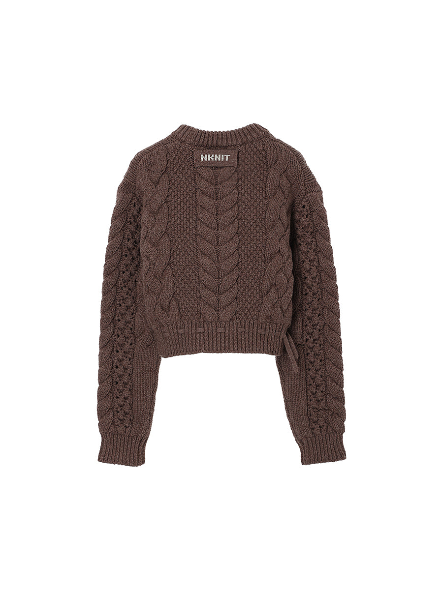 chunky cable KNIT
