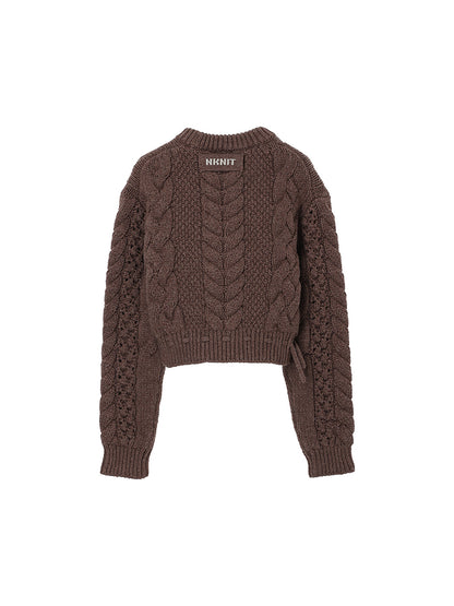 chunky cable KNIT