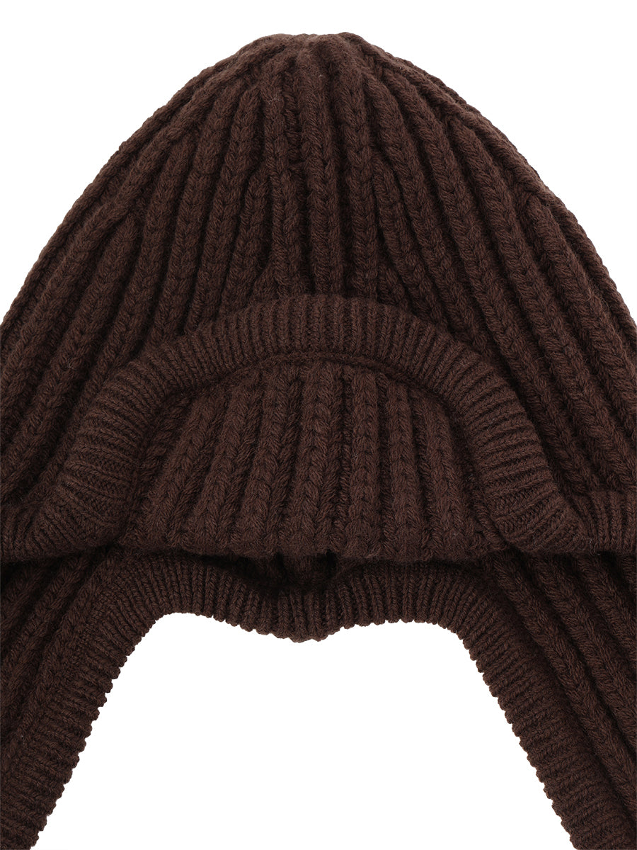 earflap KNIT beanie