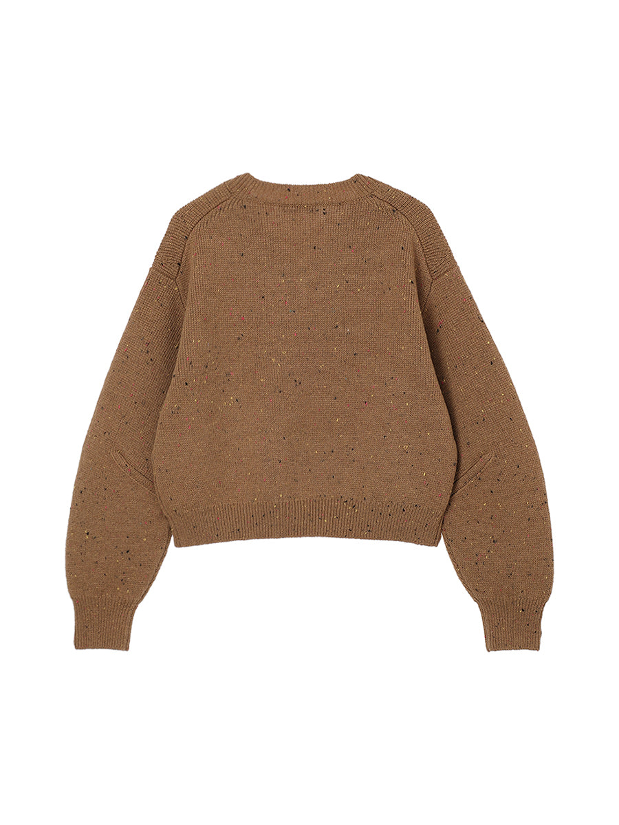 bent elbow wool KNIT