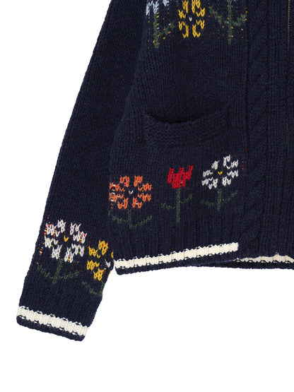 sweet home zip KNIT