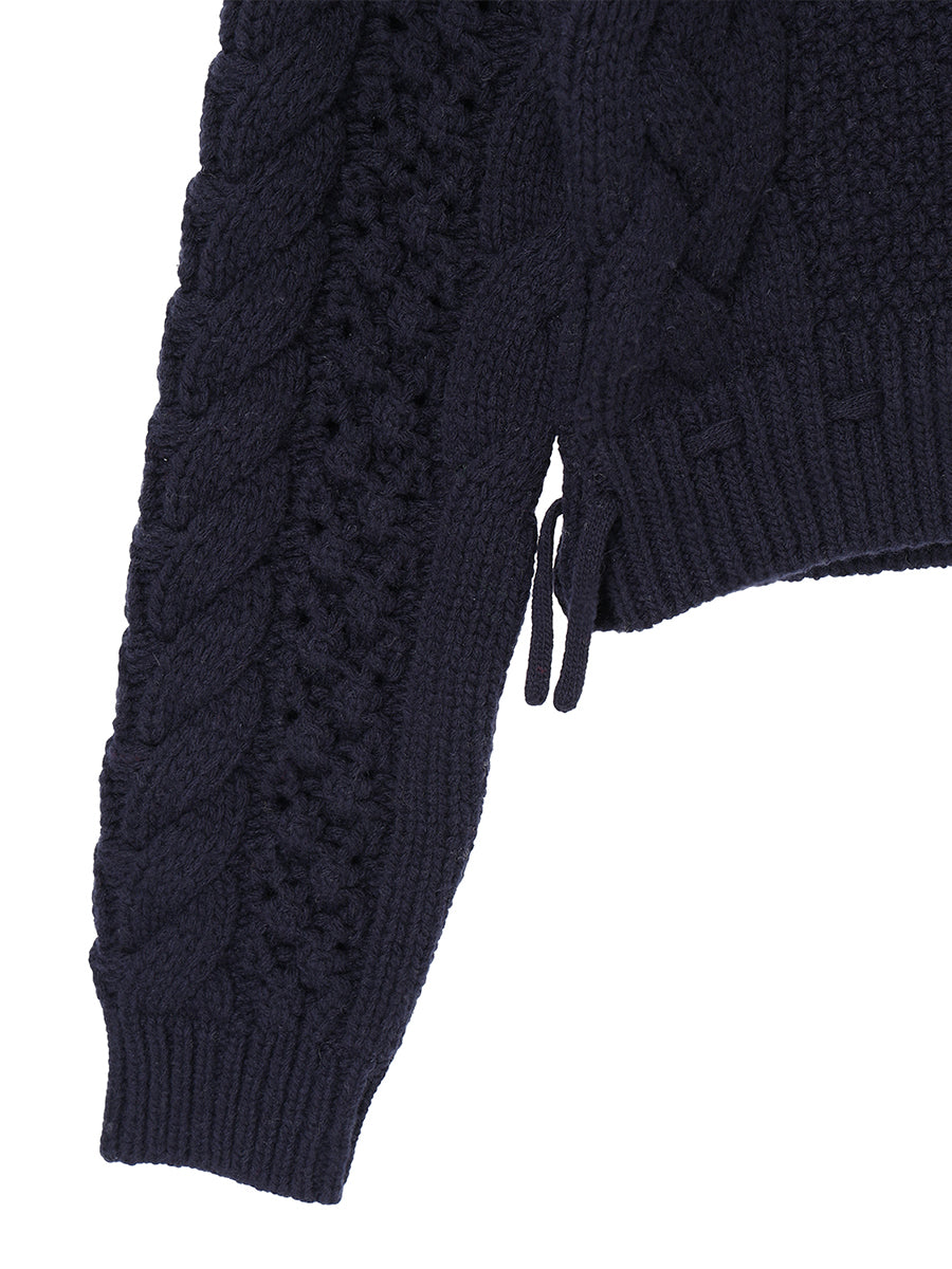 chunky cable KNIT