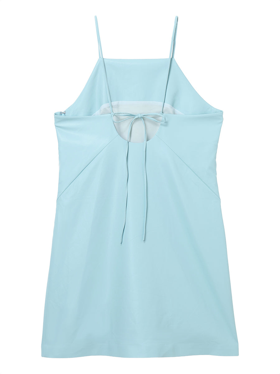 apron mini dress