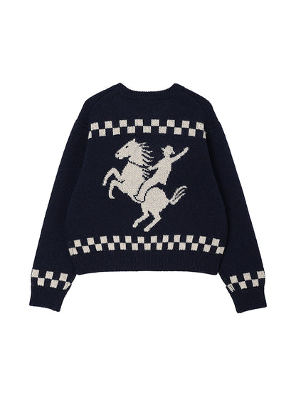 cowboy jacquard KNIT