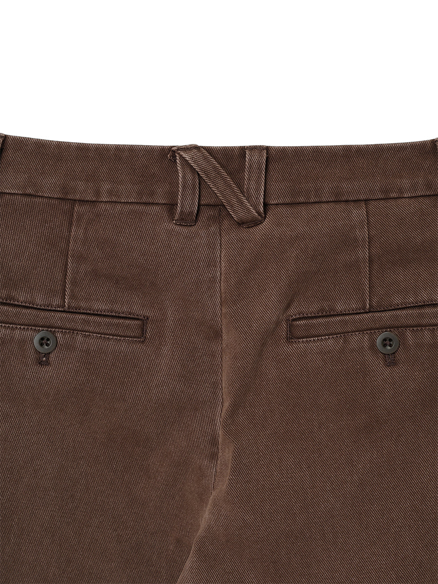 vintage washed chino trousers