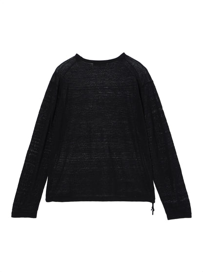 100% silk long sleeve KNIT