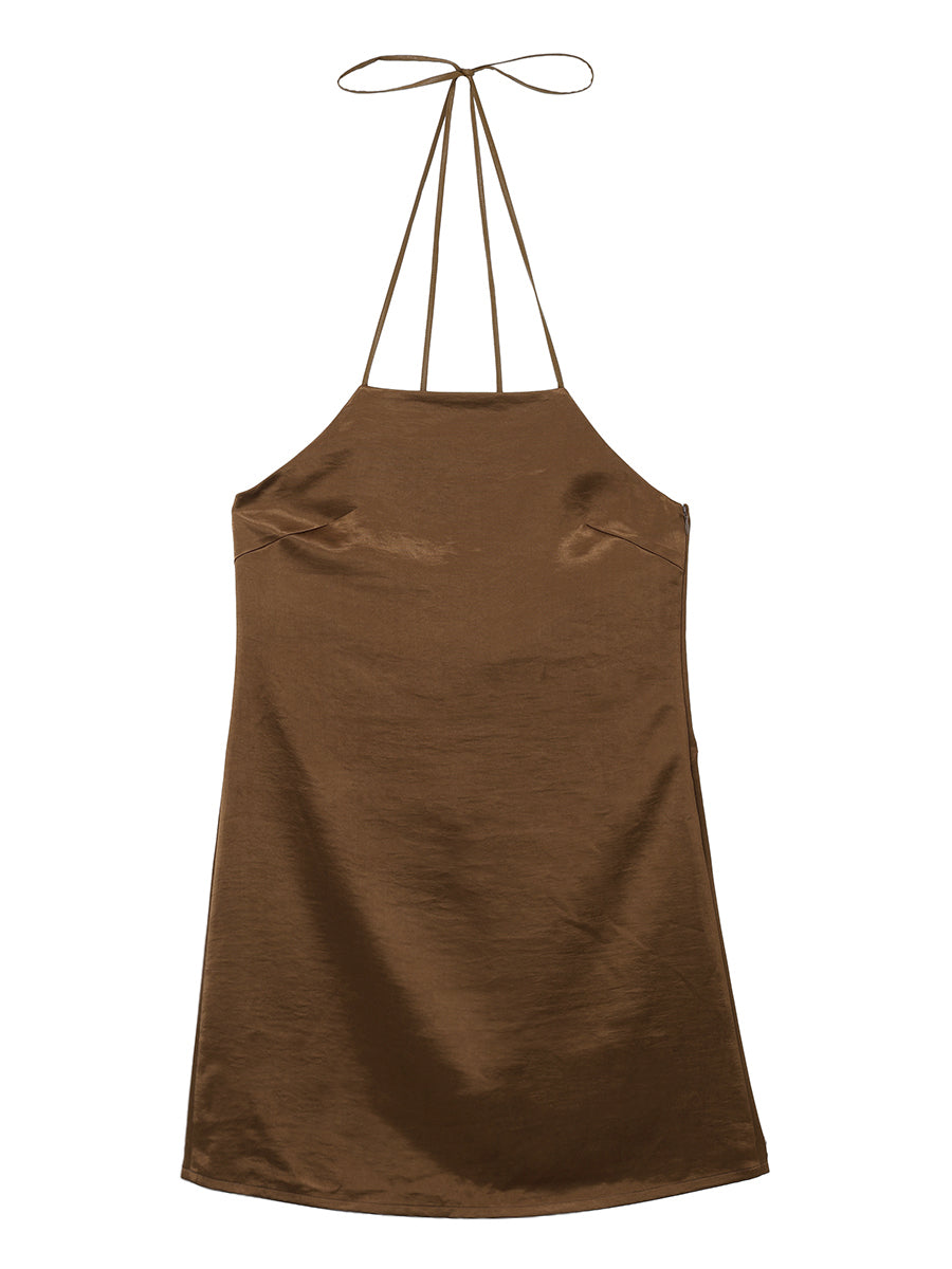 apron mini dress
