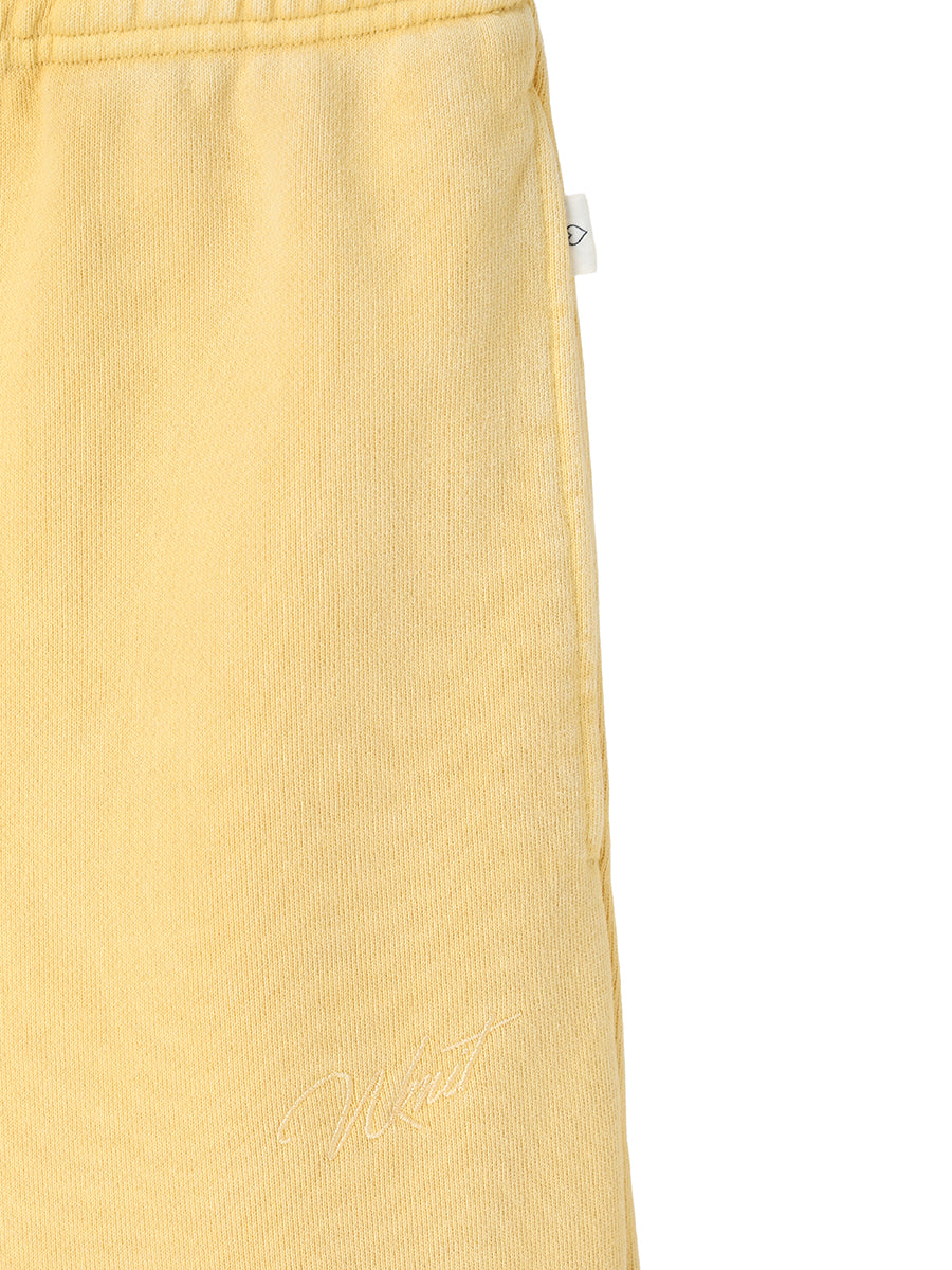 embroidery logo used finish sweatpants