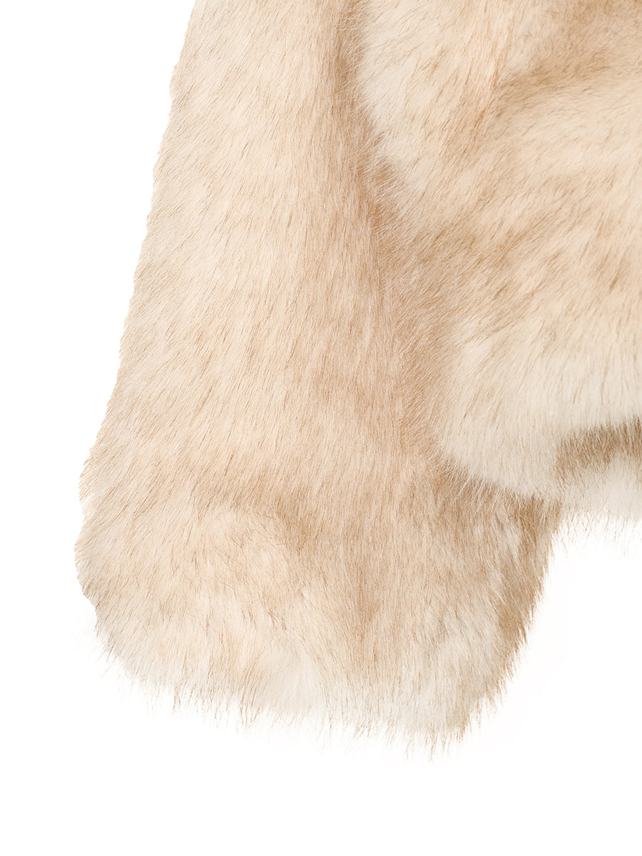 faux fur big jacket