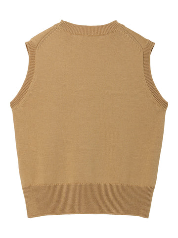 side open KNIT vest – NKNIT