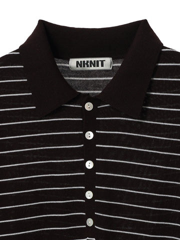 high gauge wool KNIT shirt – NKNIT