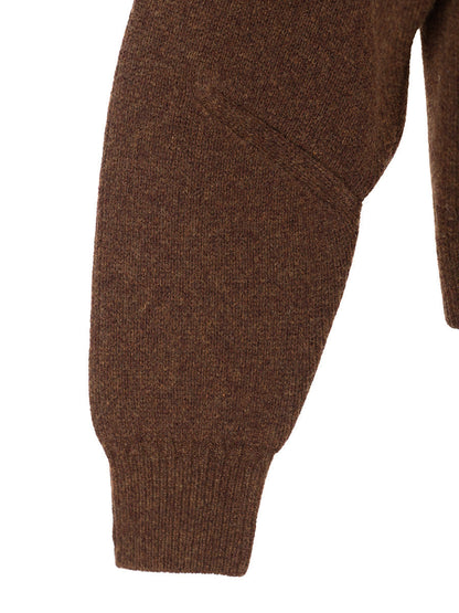 bent elbow wool KNIT