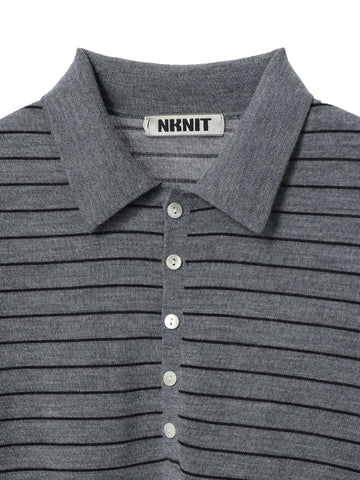 high gauge wool KNIT shirt – NKNIT