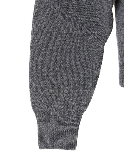 bent elbow wool KNIT