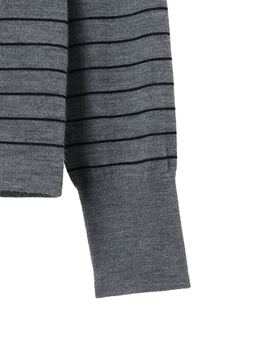 high gauge wool KNIT shirt – NKNIT
