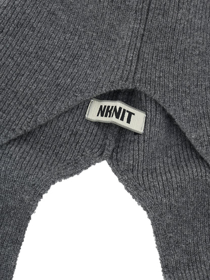 양모 니트 머플러 캡
