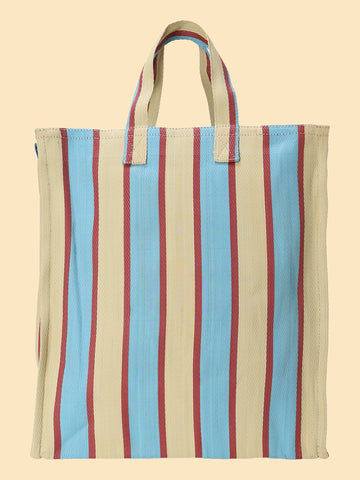 striped beach bag – NKNIT