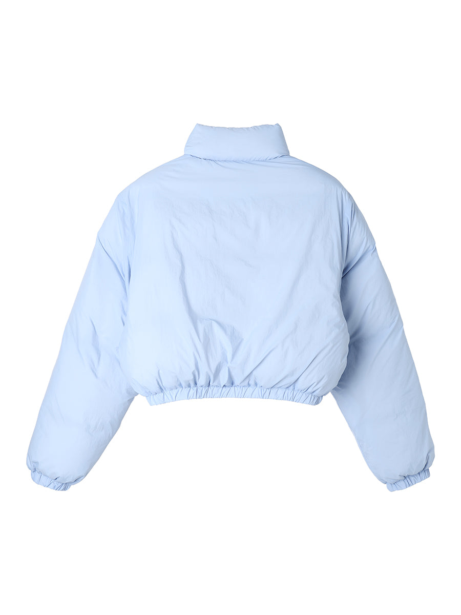 short balloon down jacket – NKNIT