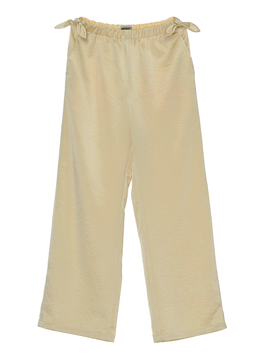 side ribbon pants – NKNIT