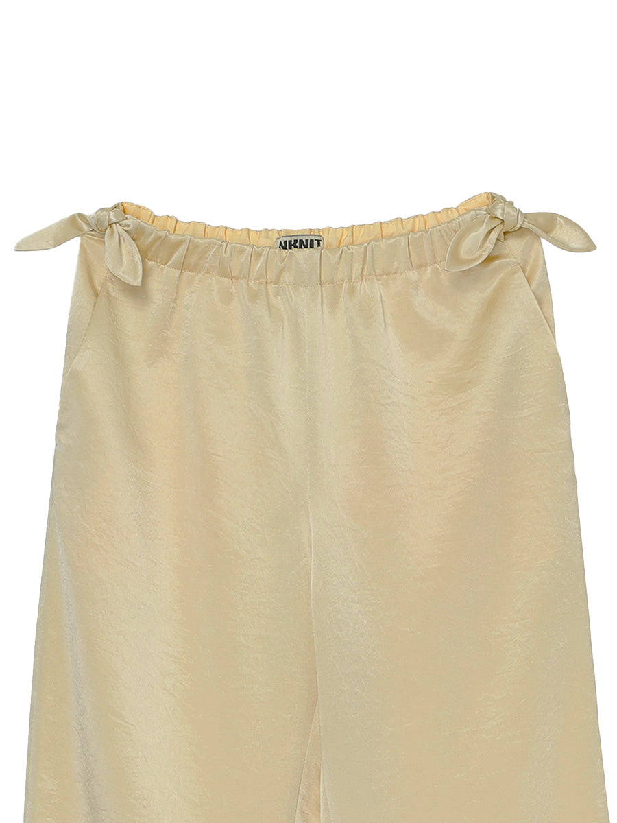 side ribbon pants – NKNIT