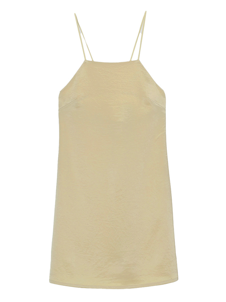 apron mini dress