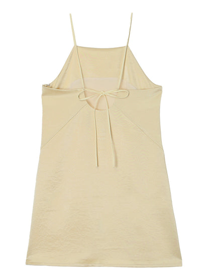 apron mini dress