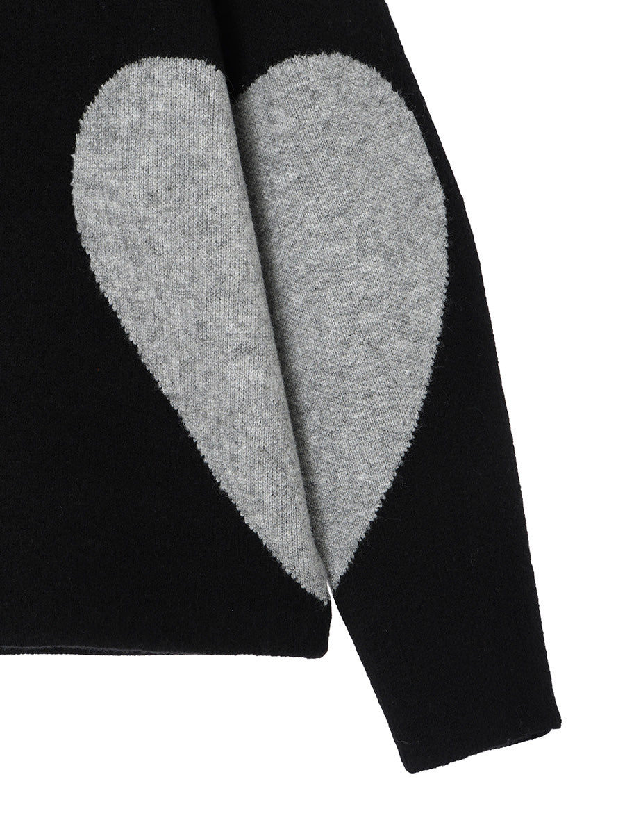 NKNIT pattern KNIT 黒/白 予約商品】♡pattern Small KNIT – NKNIT