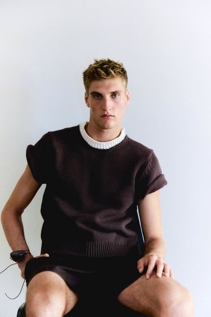 spongy KNIT t-shirt(big)