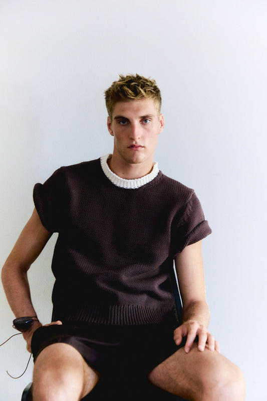 spongy KNIT t-shirt(big)