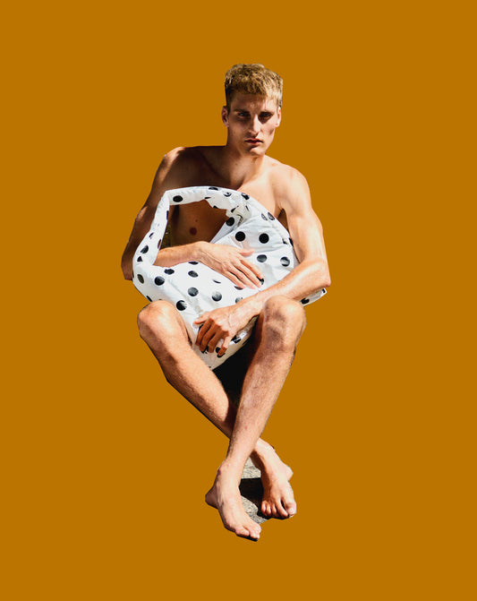 large padded box bag