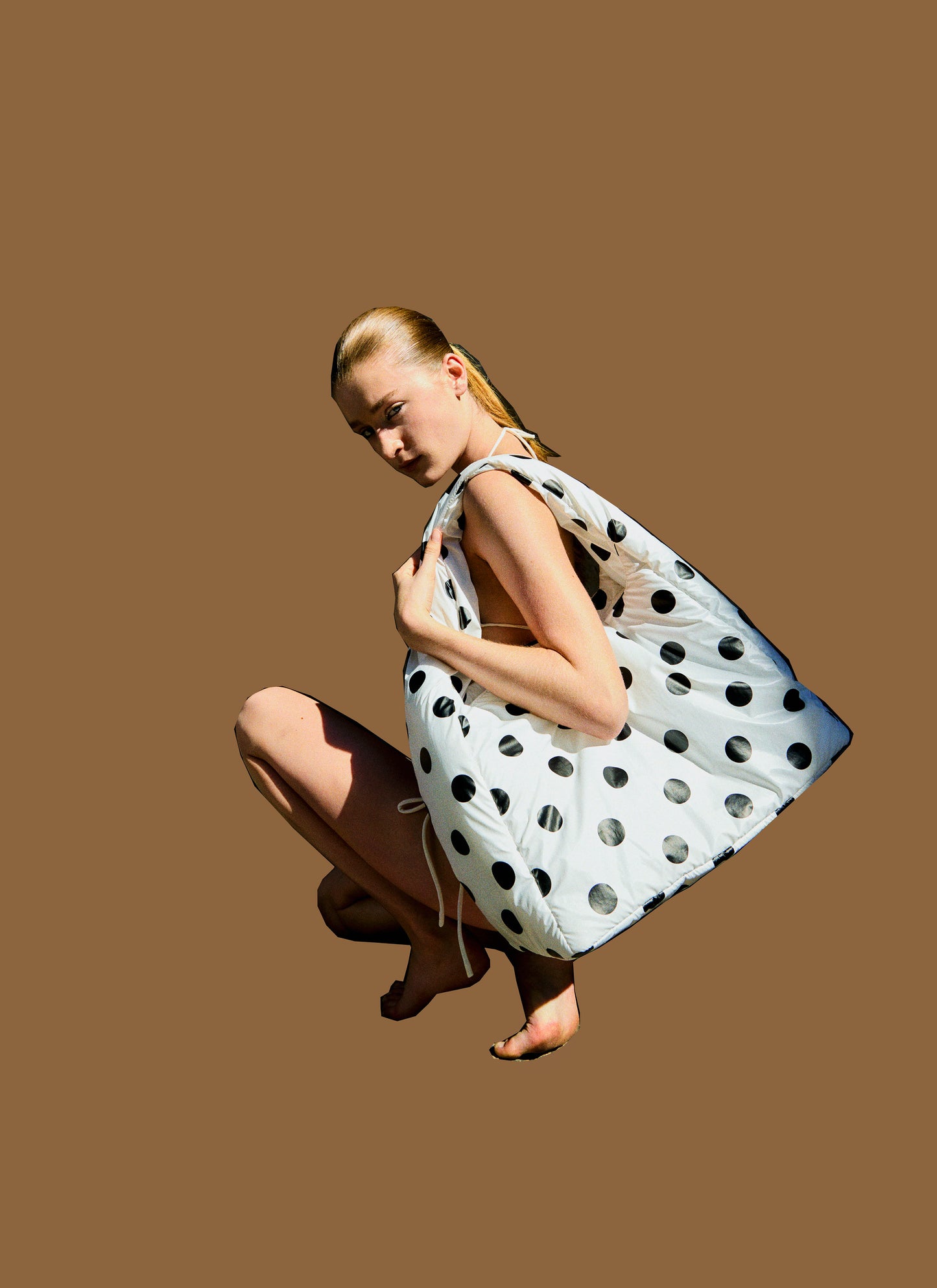 large padded box bag