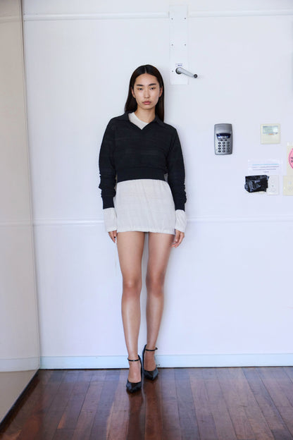 100% silk long sleeve KNIT