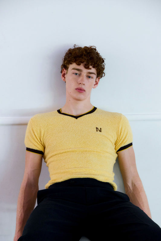 beads logo pile KNIT