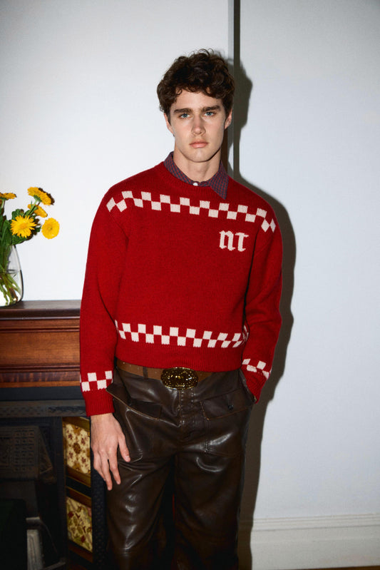 cowboy jacquard KNIT