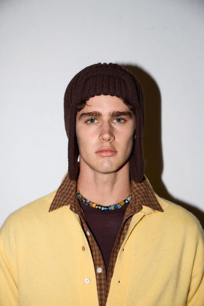 earflap KNIT beanie