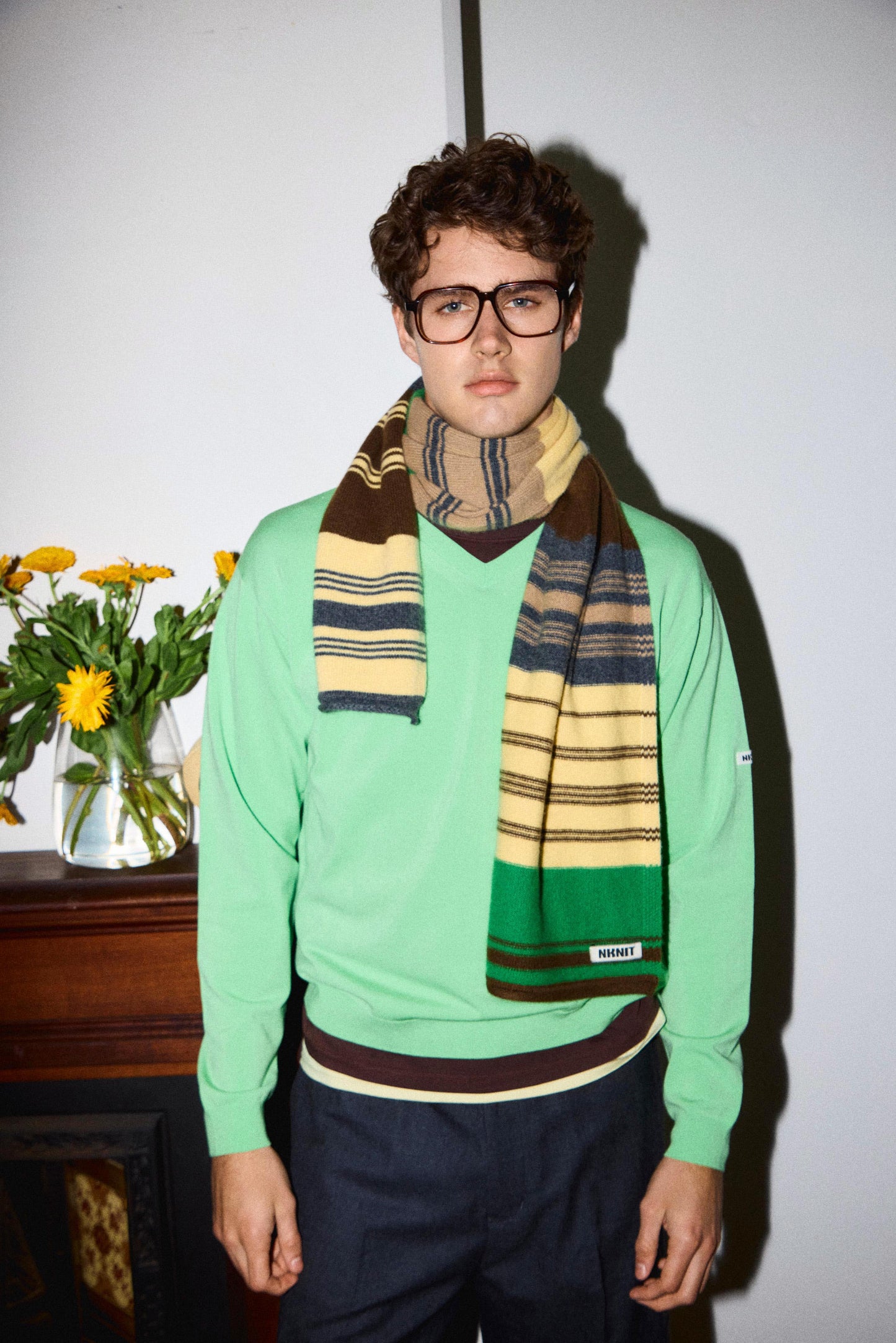 cashmere KNIT scarf