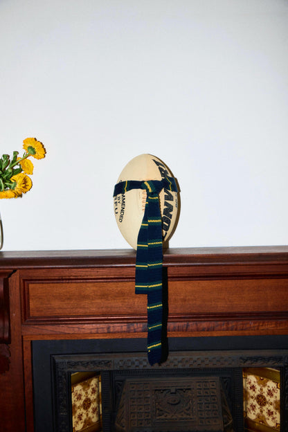 striped KNIT tie