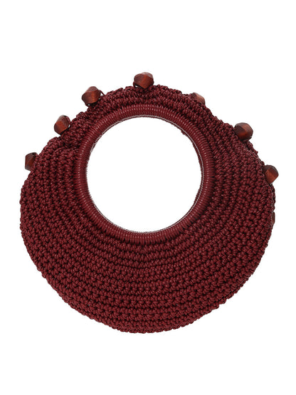 circle KNIT bag (small）