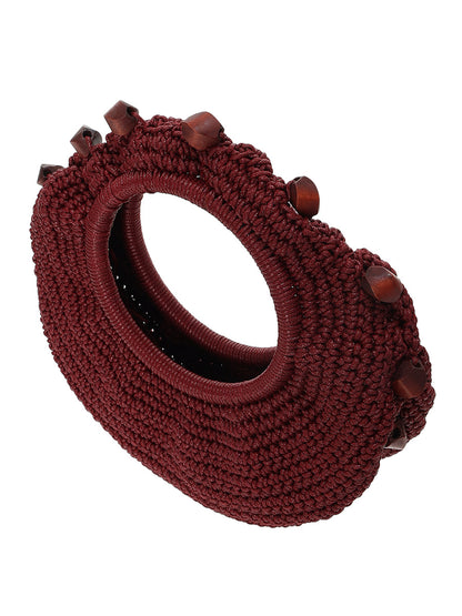 circle KNIT bag (small）