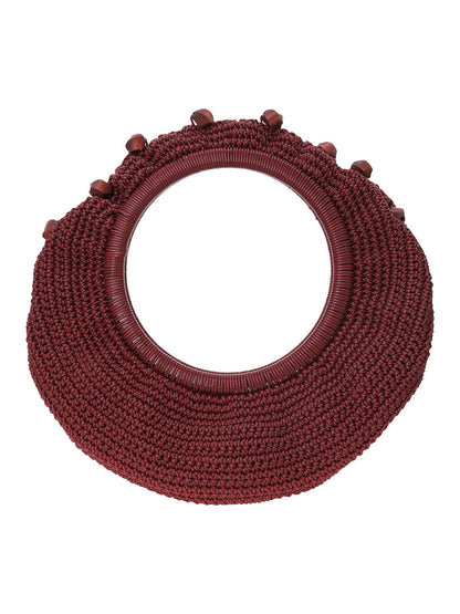 circle KNIT bag (large）