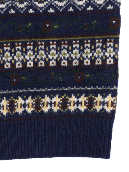jacquard pattern KNIT vest