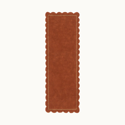 Scallop RUG - Brown -