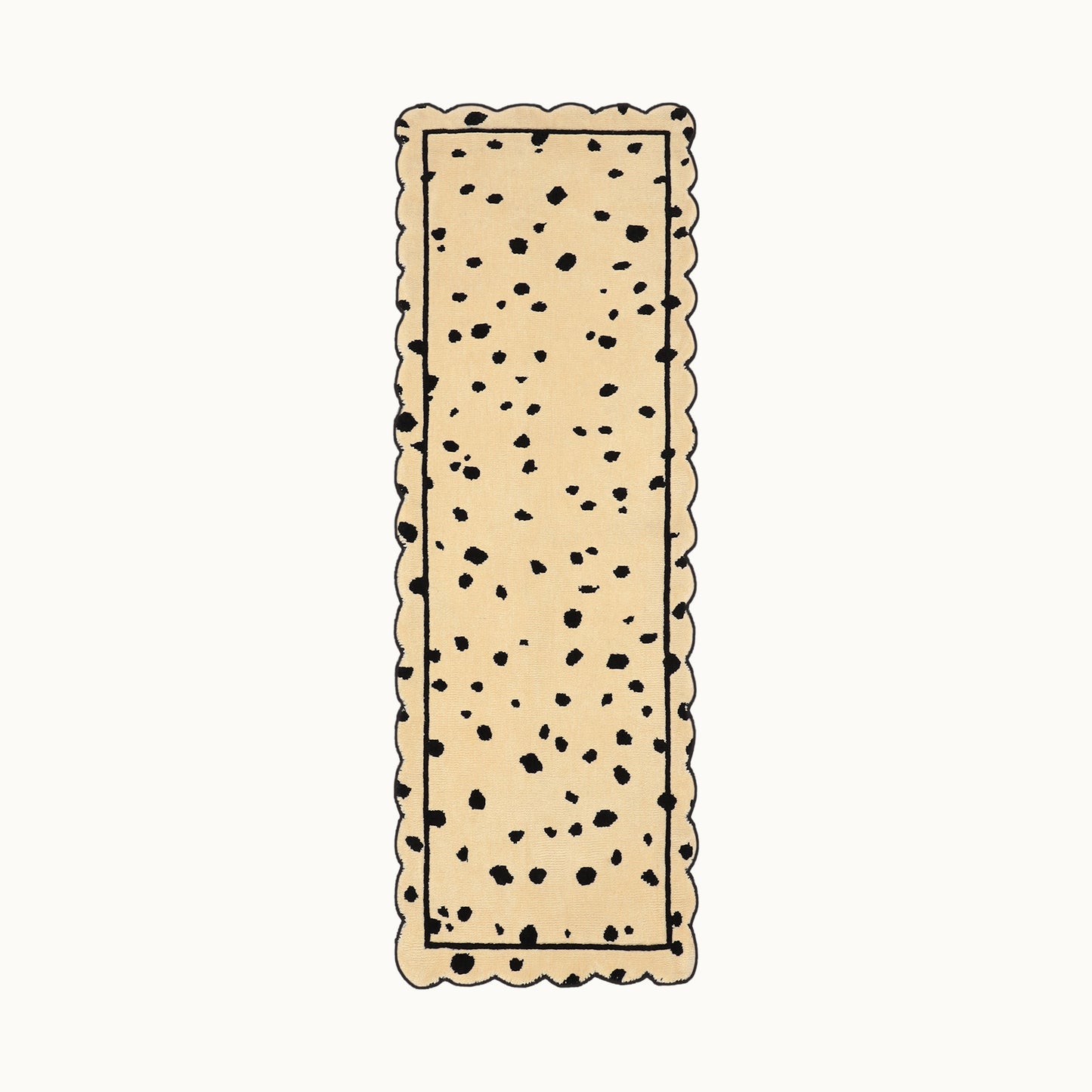 Scallop RUG - Dalmatian -