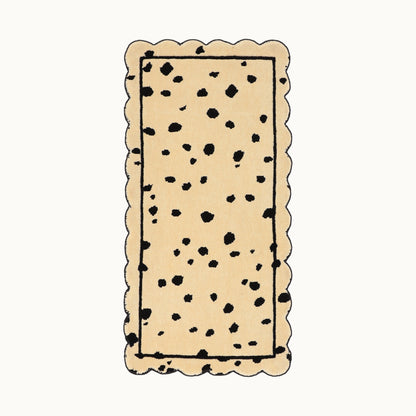 Scallop RUG - Dalmatian -